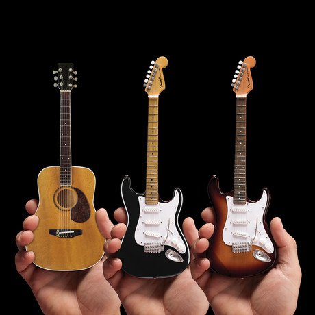 Eric Clapton Signature Mini Guitar Replicas // Set of 3