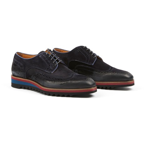 Amberes Sport Wingtip // Abisso Suede (Euro: 40)