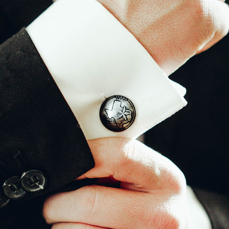 Texas Statehood Quarter Cufflinks