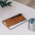 Travel Stash Journal // Limited Edition // Saddle Brown