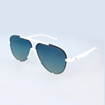 Unisex 6017-S VK6 Sunglasses // White