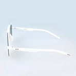 Unisex 6017-S VK6 Sunglasses // White