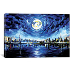 Moon Over New York // Piero Manrique