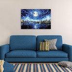 Moon Over New York // Piero Manrique