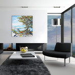 Festivity Tree // Piero Manrique (18"W x 18"H x 0.75"D)