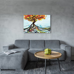 Growing Tree // Piero Manrique (18"W x 26"H x 0.75"D)