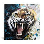Tiger Roar // Piero Manrique (18"W x 18"H x 0.75"D)