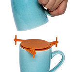 Drinkware Stacker // Set of 6 (Orange)