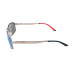 Carrera 8012/S Sunglasses // Grey + Blue