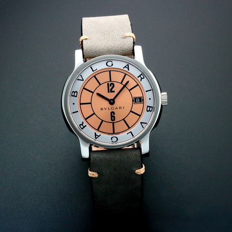 Bvlgari Solotempo Date Quartz // SA35 // Pre-Owned