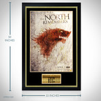 North Remembers // Cast Signed Poster // Custom Frame