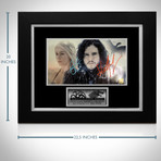 Daenerys + Jon Snow // Emilia Clarke + Kit Harington Signed // Custom Frame