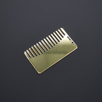 Wide Tooth Mirror Comb // Set of 2 (Stainless Steel)
