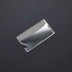 Fine Tooth Mirror Comb + Bottle Opener // Set of 2