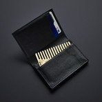 Wide Tooth Mirror Comb // Set of 2 (Stainless Steel)