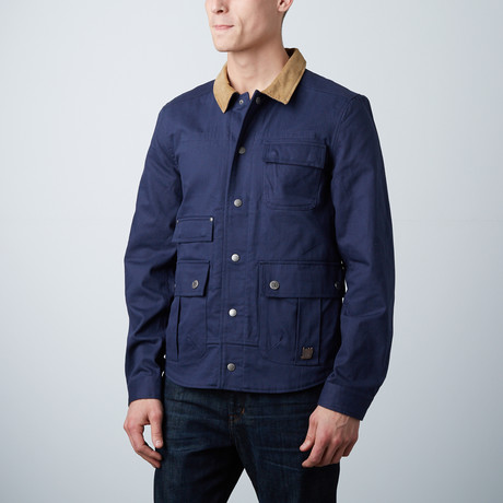 Willems Shirt Jacket // Navy (S)