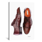 Men's Brown Shoes (18"W x 26"H x 0.75"D)