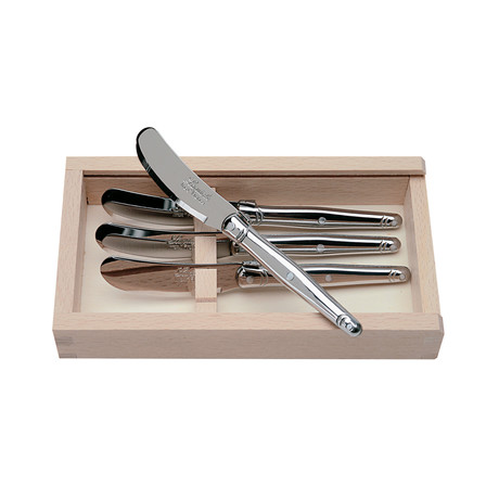 Stainless Steel Spreaders in Box // Set of 4