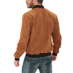 Basic Zip Jacket // Tobacco Brown (L)