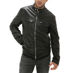 2 Zipper Pocket Jacket // Black (S)