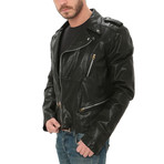 Nero Leather Jacket // Black (L)