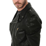 Nero Leather Jacket // Black (L)