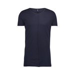 Short-Sleeve Tee // Extra Long // Midnight Blue (M)