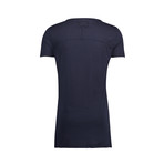 Short-Sleeve Tee // Extra Long // Midnight Blue (M)