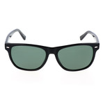 Salinger Sunglass // Black + Smoke
