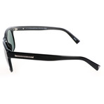 Salinger Sunglass // Black + Smoke
