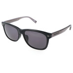 Oswald Sunglass // Black + Purple