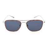 Burgen Sunglass // Tortoise + Silver + Smoke