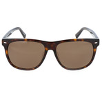 Castle Sunglass // Tortoise + Brown