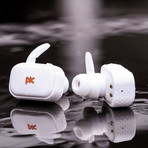 K'asq Sport // Fully Wireless Earbuds (White)
