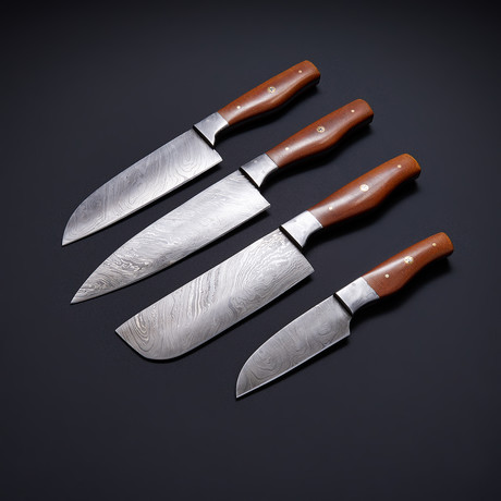 4 Piece Chef Knife Set // KCH-27