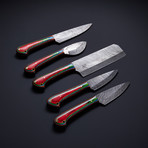 5 Piece Chef Knife Set // KCH-29