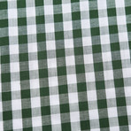 Grayson Check Button-Up // Green + White (L)