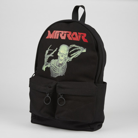 Skull Backpack // Black Multicolor