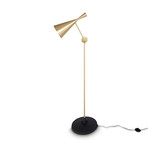 Beat Floor Light // Black (Brass)