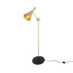 Beat Floor Light // Black (Brass)