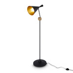 Beat Floor Light // Black (Brass)