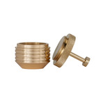 Cog Container // Brass (Small)