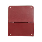 Hide Wallet // Oxblood // Large