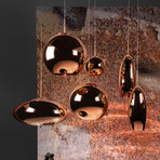 Tall Pendant Light // Copper