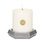 Materialism Alloy Pillar Candle Set