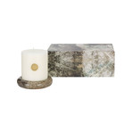 Materialism Stone Pillar Candle Giftset