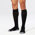 Compression Sock for Recovery // Black (M)