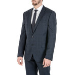Huge Genius 410 Suit // Plaid Blue (Euro: 48)