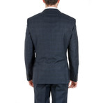 Huge Genius 410 Suit // Plaid Blue (Euro: 48)
