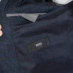 Huge Genius 410 Suit // Plaid Blue (Euro: 48)